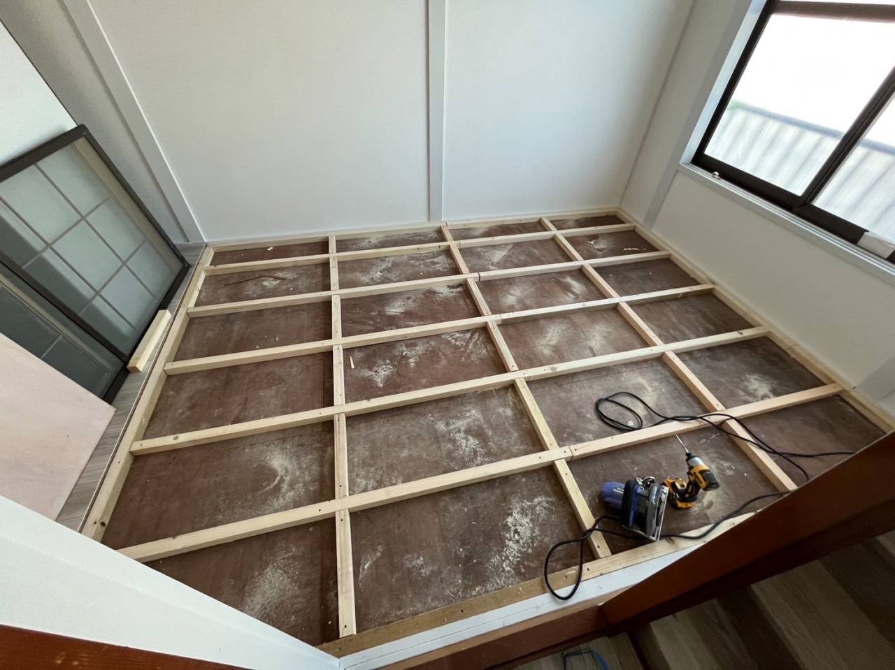 和室から洋室に変更